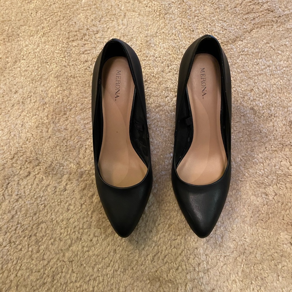 Black heels
